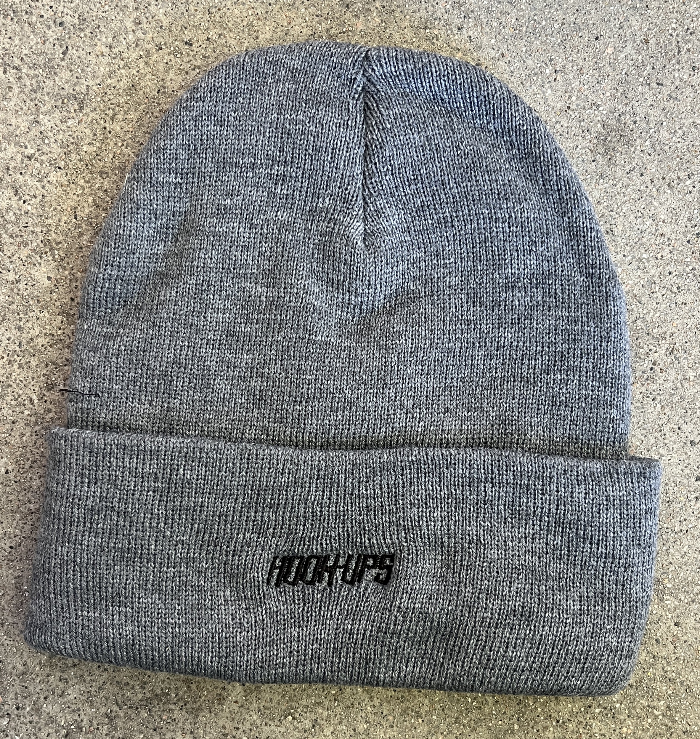 Barrel of a Gun Beanie - GREY - Image 4