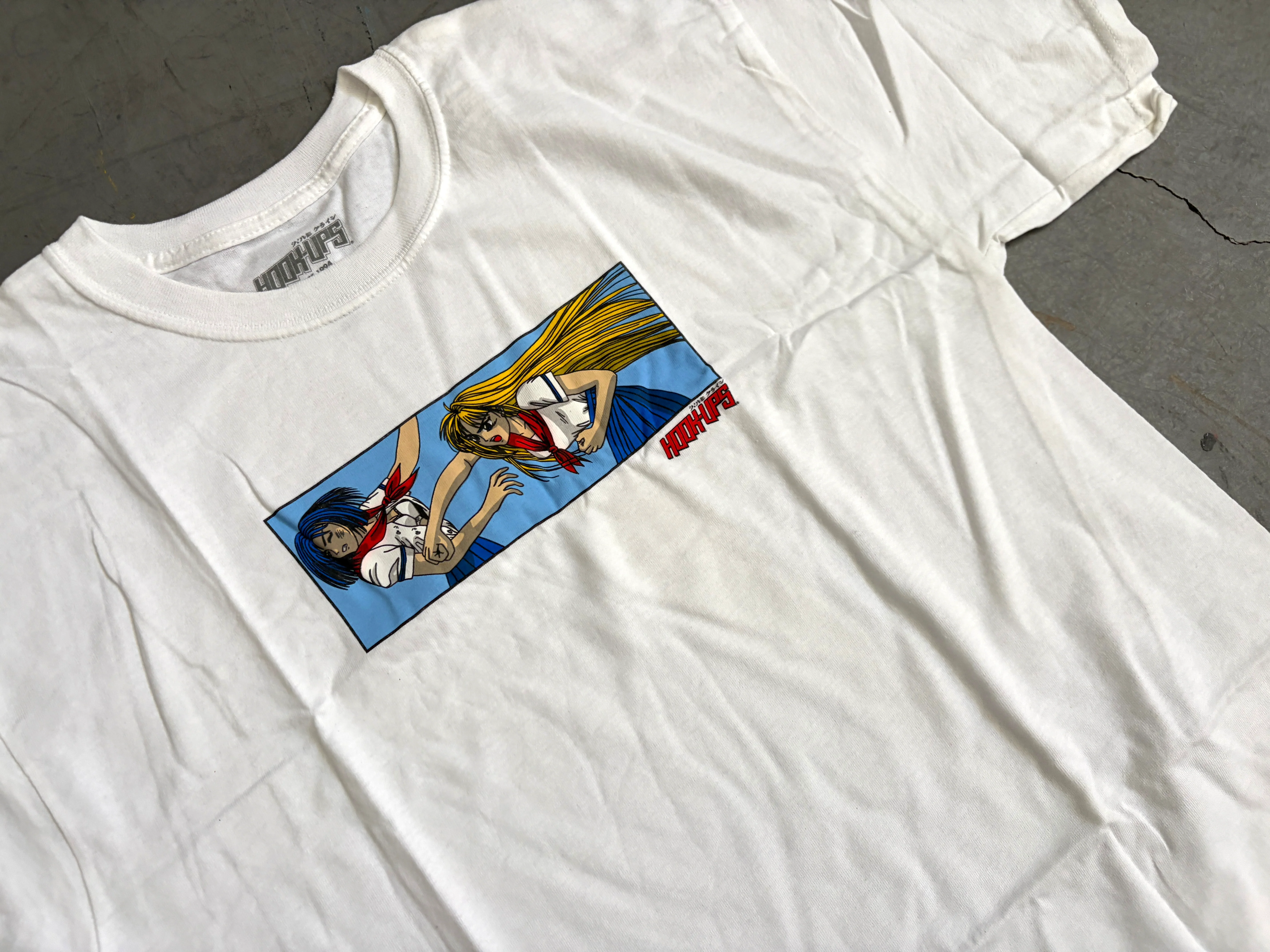 Battle School T-shirt - WHITE - NEW OLD STOCK FROM 2013 - Image 2