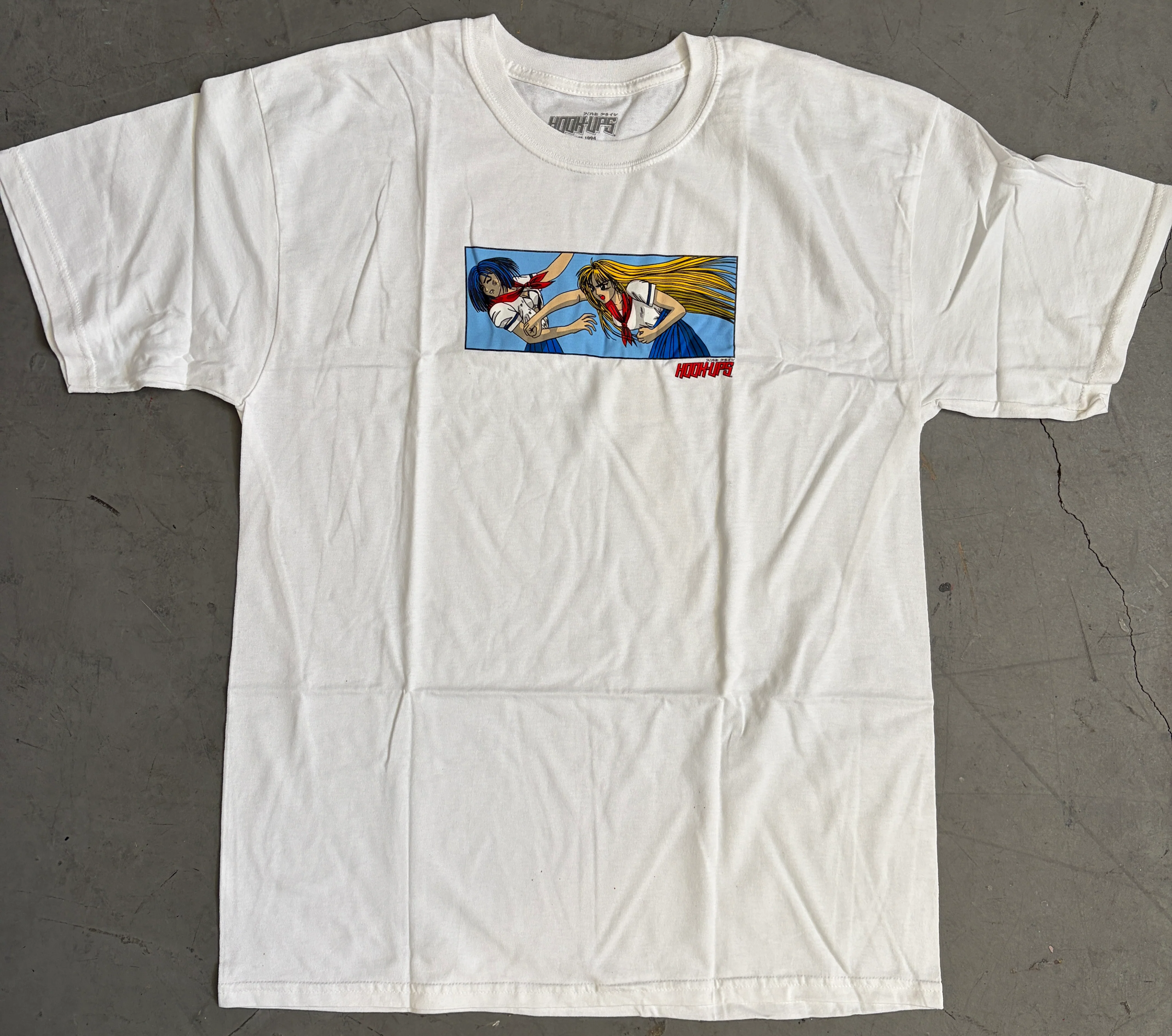 Battle School T-shirt - WHITE - NEW OLD STOCK FROM 2013 - Image 3