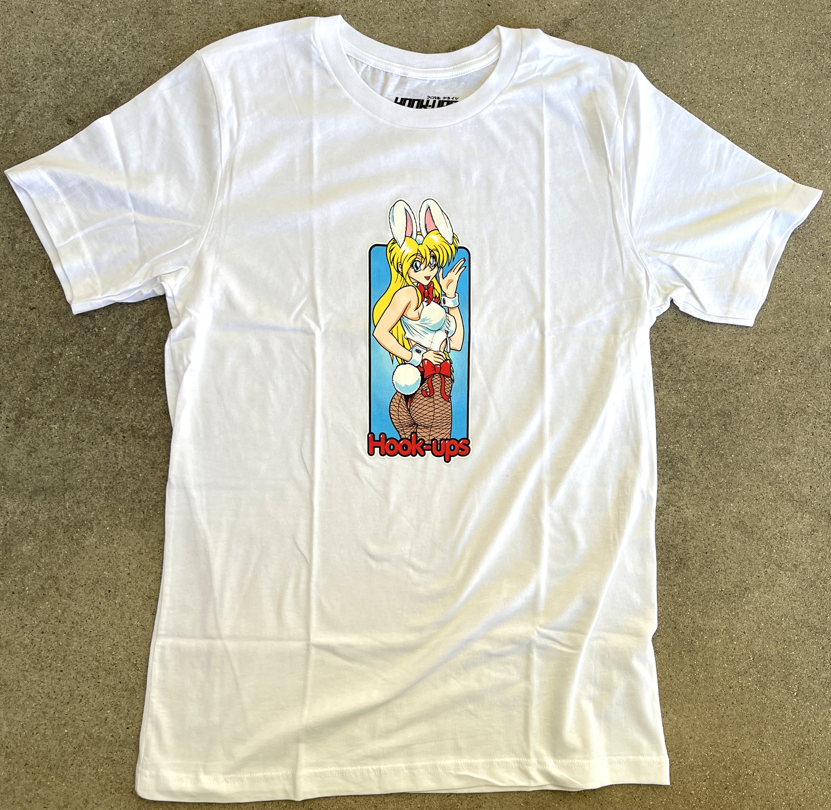 Bunny Girl T-shirt - WHITE - Image 3