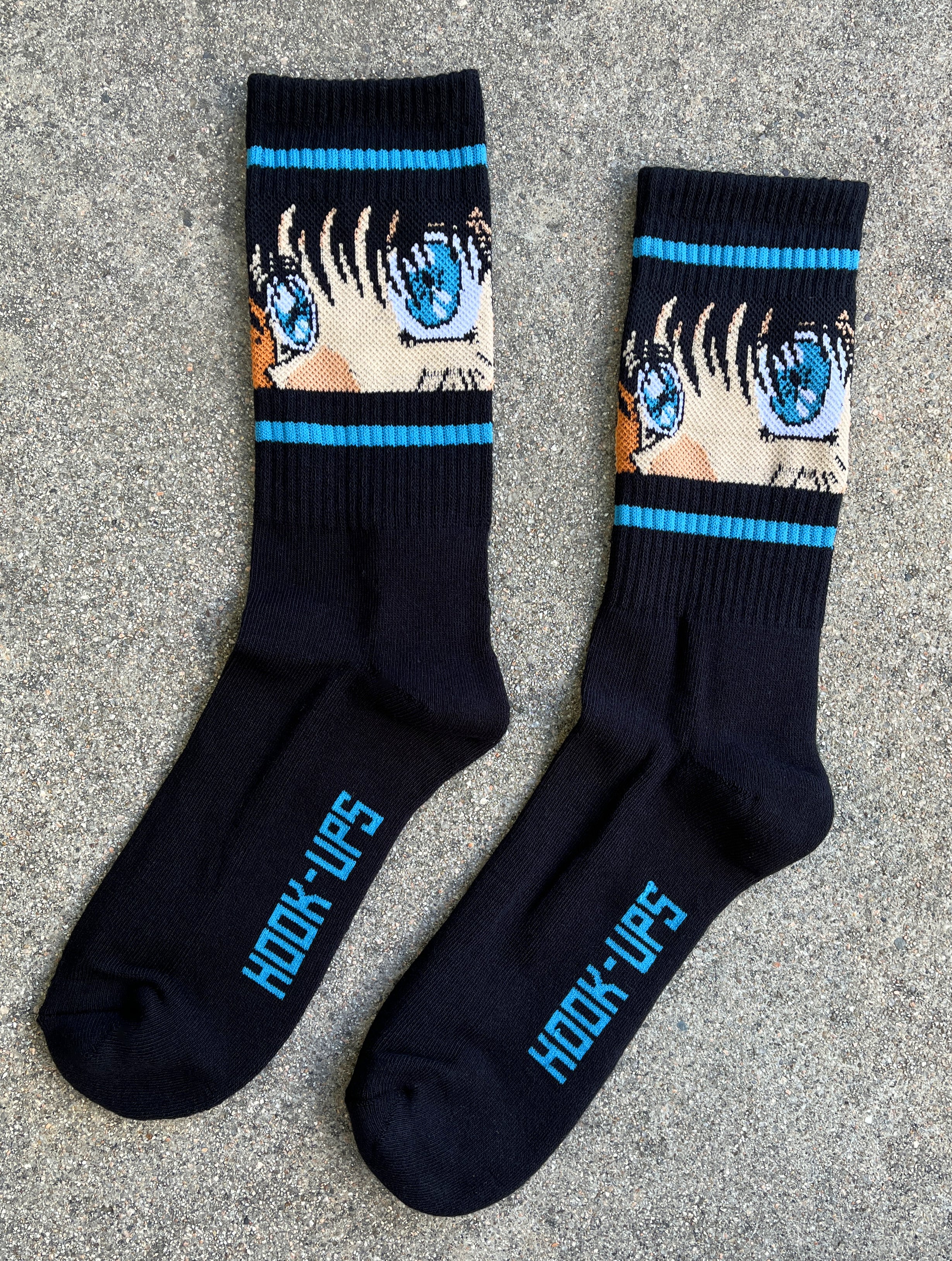 Eyes Socks - BLACK - Image 2
