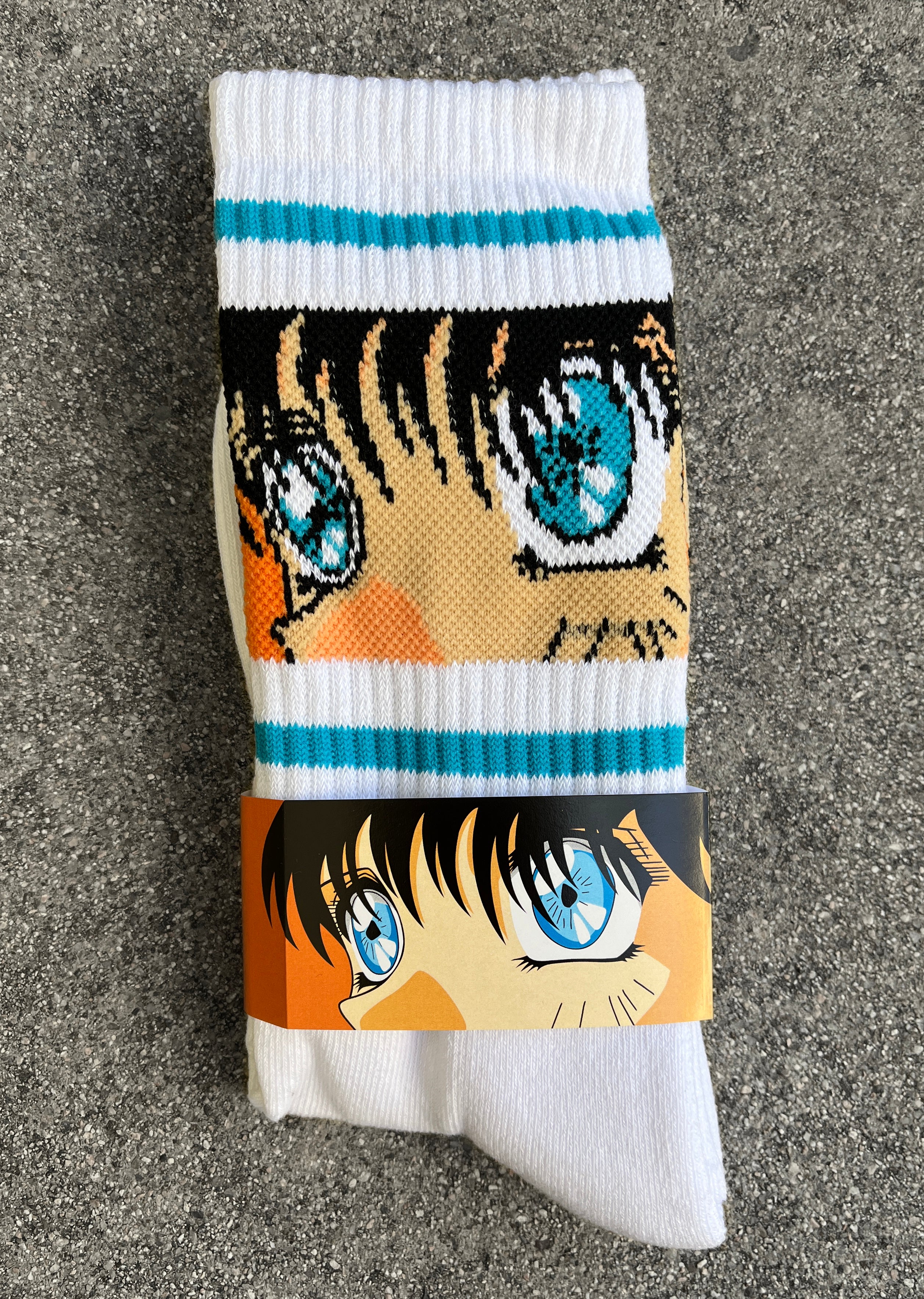 Eyes Socks - WHITE - Image 2