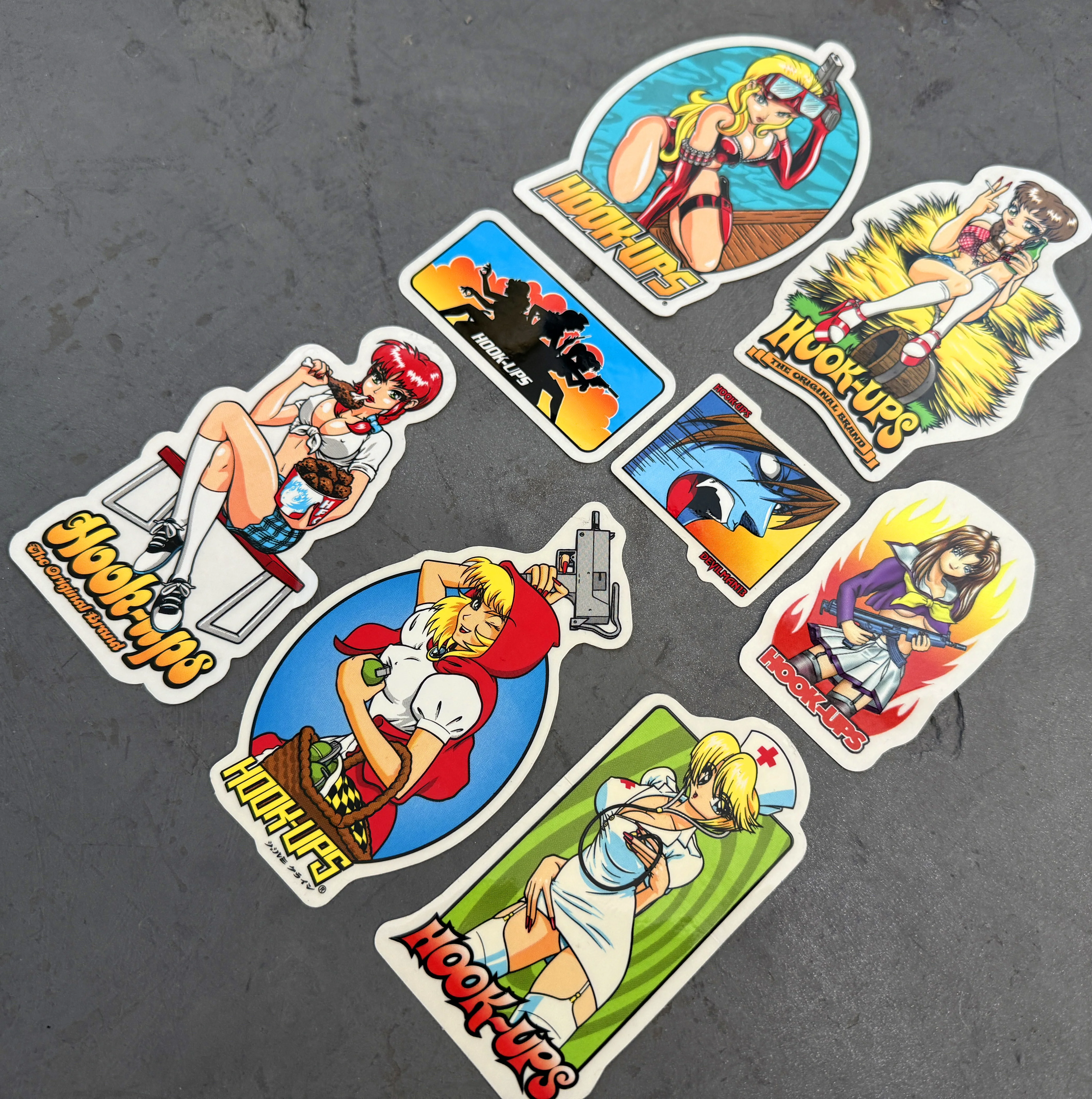 hook-ups CLASSIC sticker 8 pack #1 - Image 2