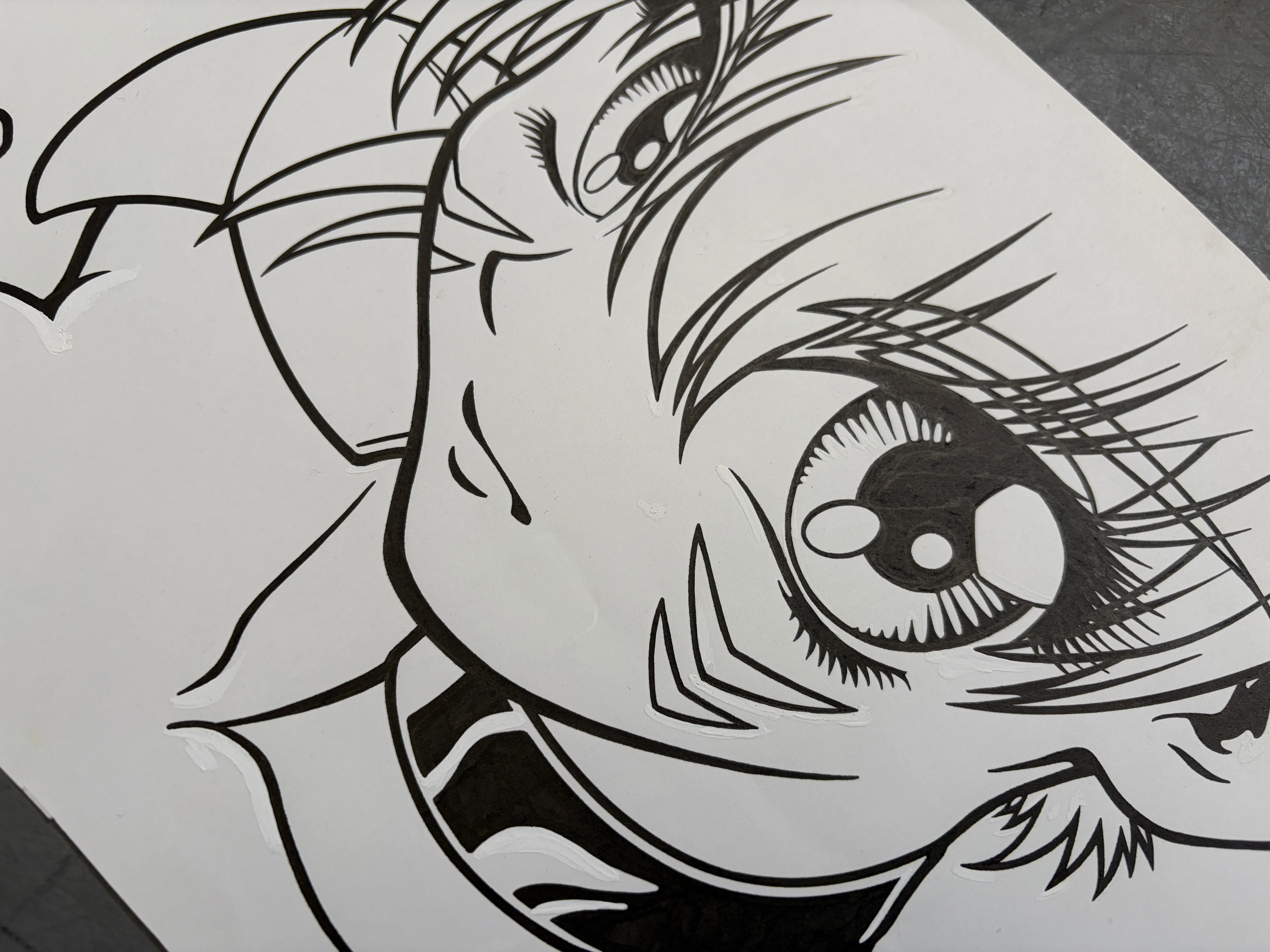 HOOK-UPS ORIGINAL INK LINE ART - DETONATOR II FROM 1997 1 OF 1 - Image 2
