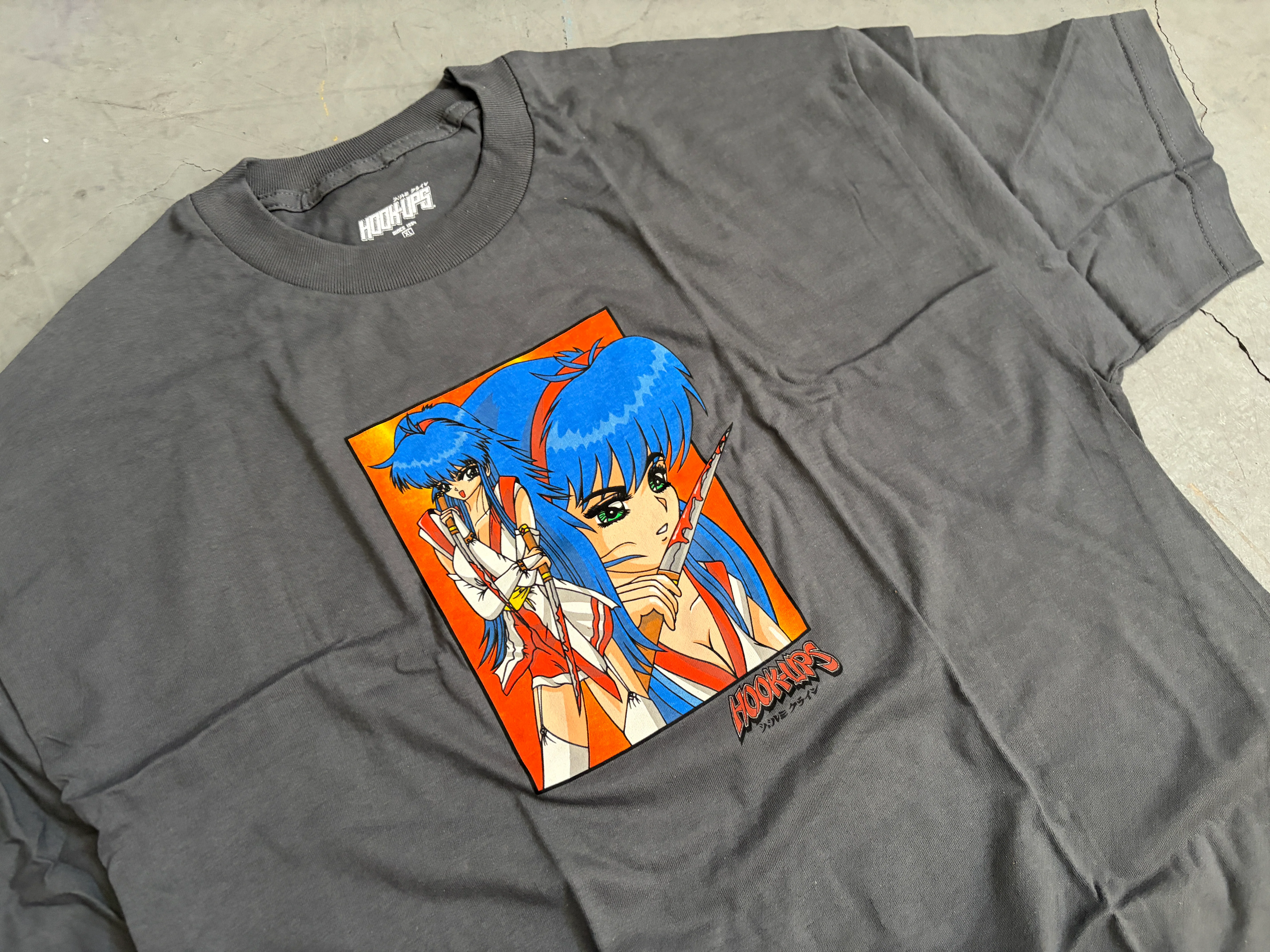 Kitana T-shirt - CHARCOAL - NEW OLD STOCK FROM 2011 - Image 2