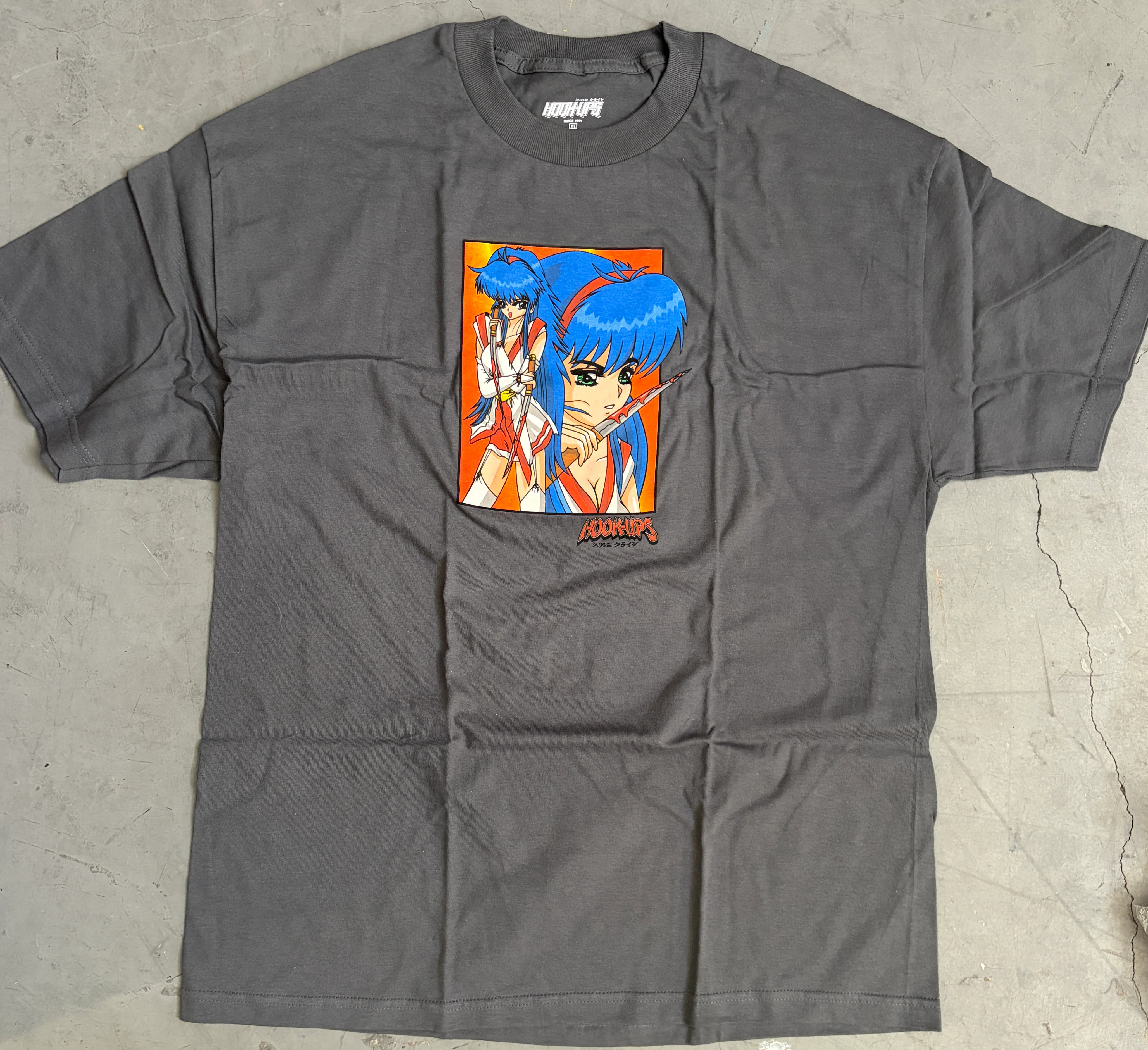 Kitana T-shirt - CHARCOAL - NEW OLD STOCK FROM 2011 - Image 3