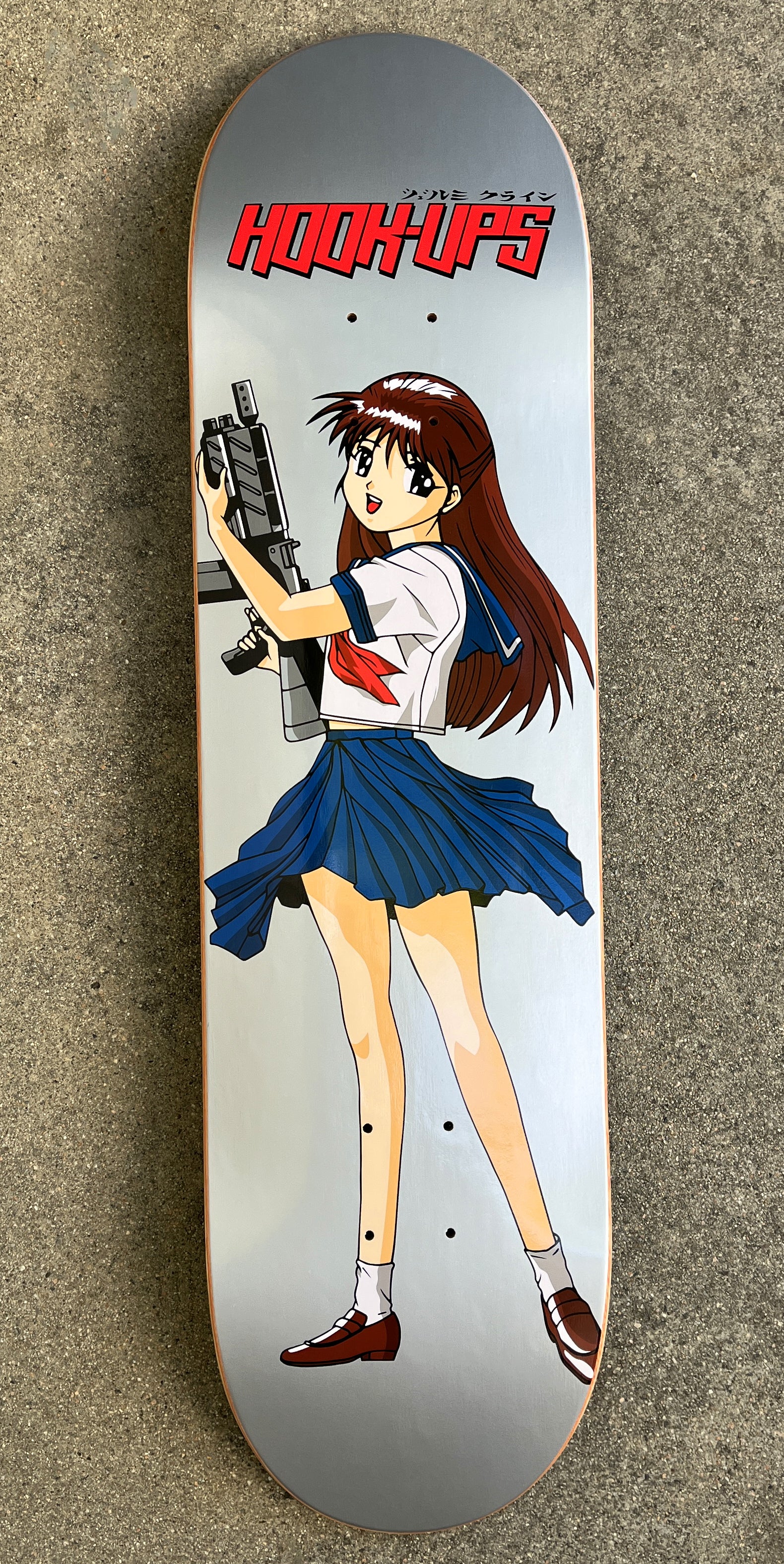 Machine Gun Girl - 8.25 X 32.25 - Image 2