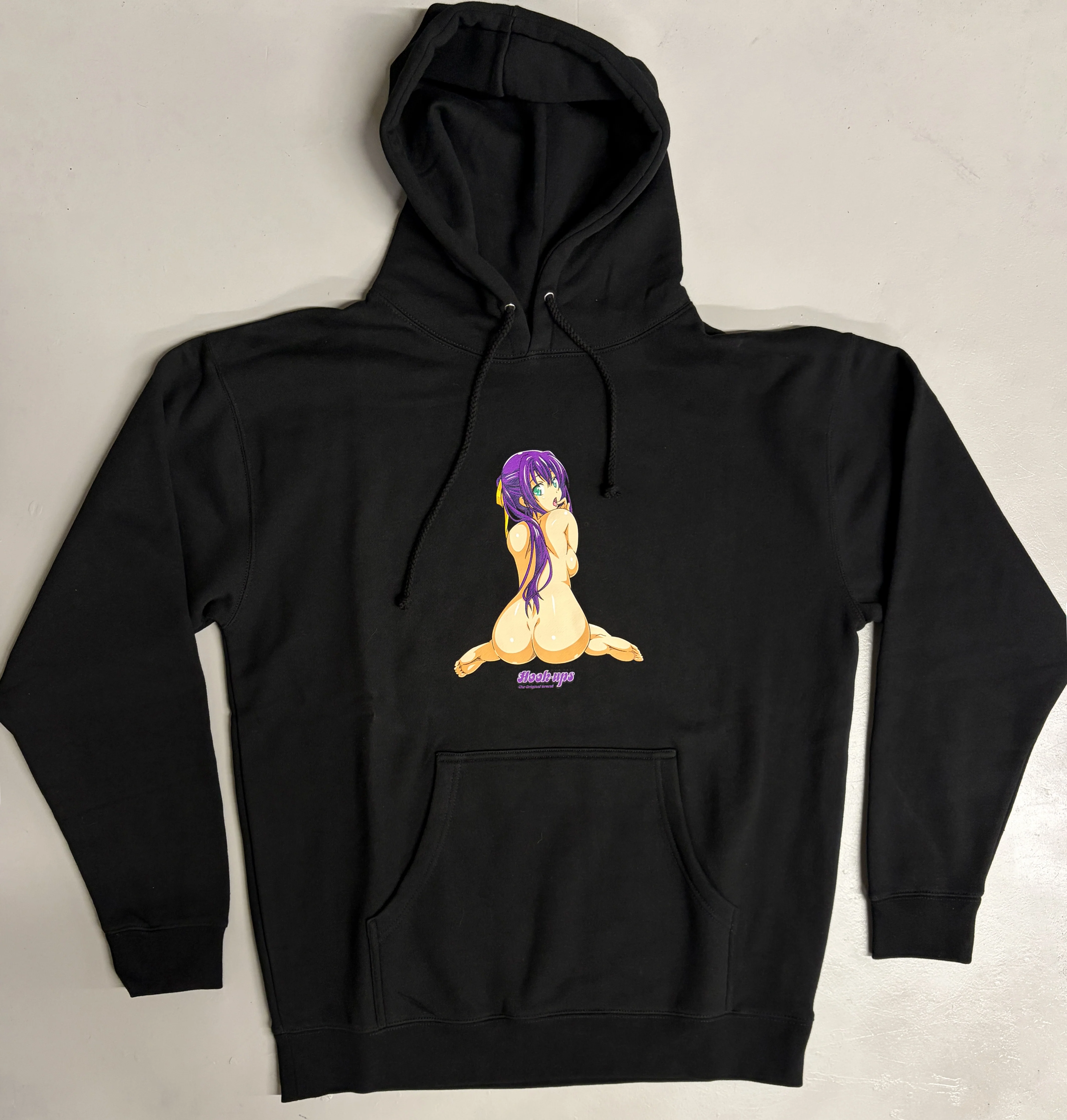 Misaki HEAVYWEIGHT HOODED SWEATSHIRT - BLACK - Image 6