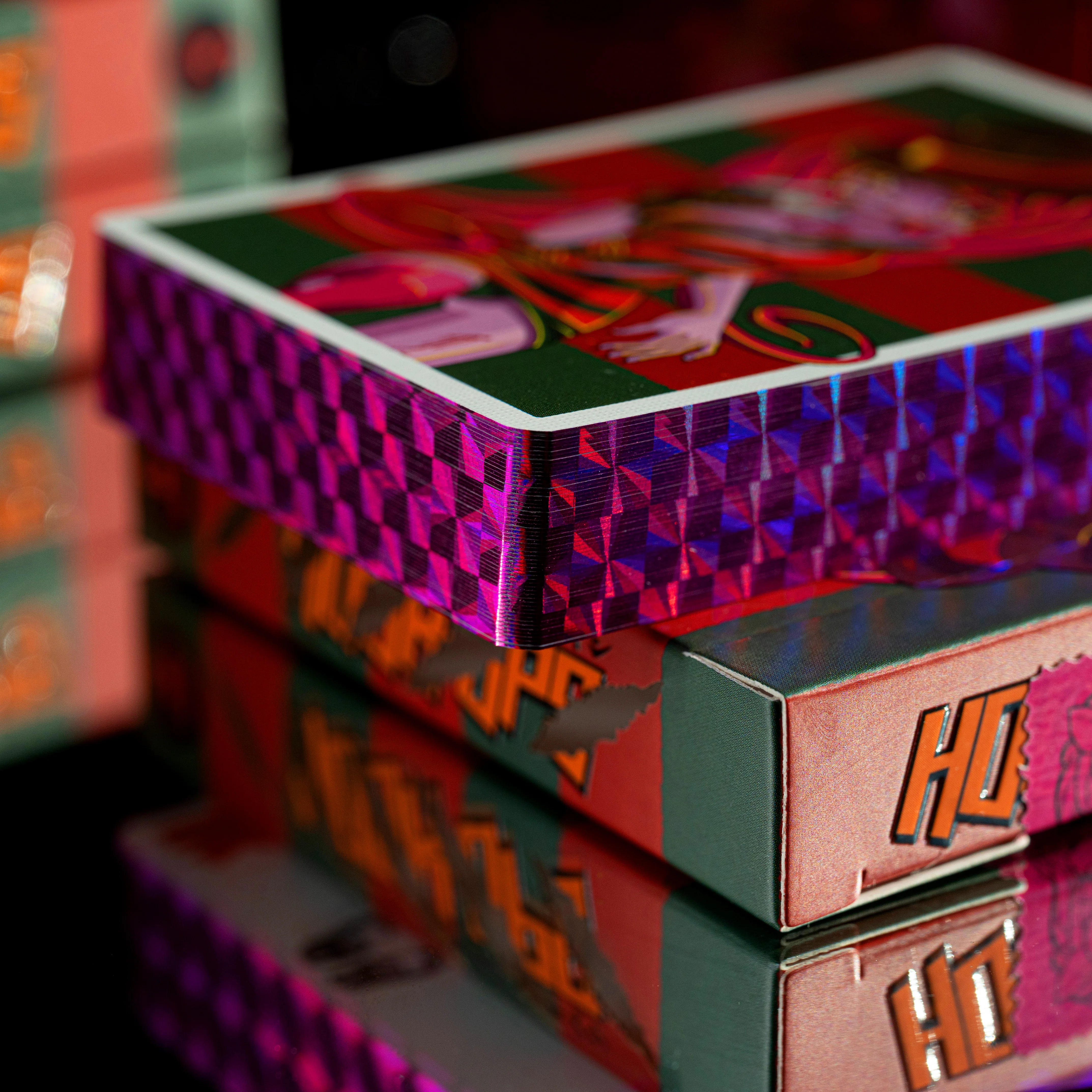 Nightmare on Hook-ups Street - GILDED LIMITED EDITION - POISON PINK CHECKERS - Image 3