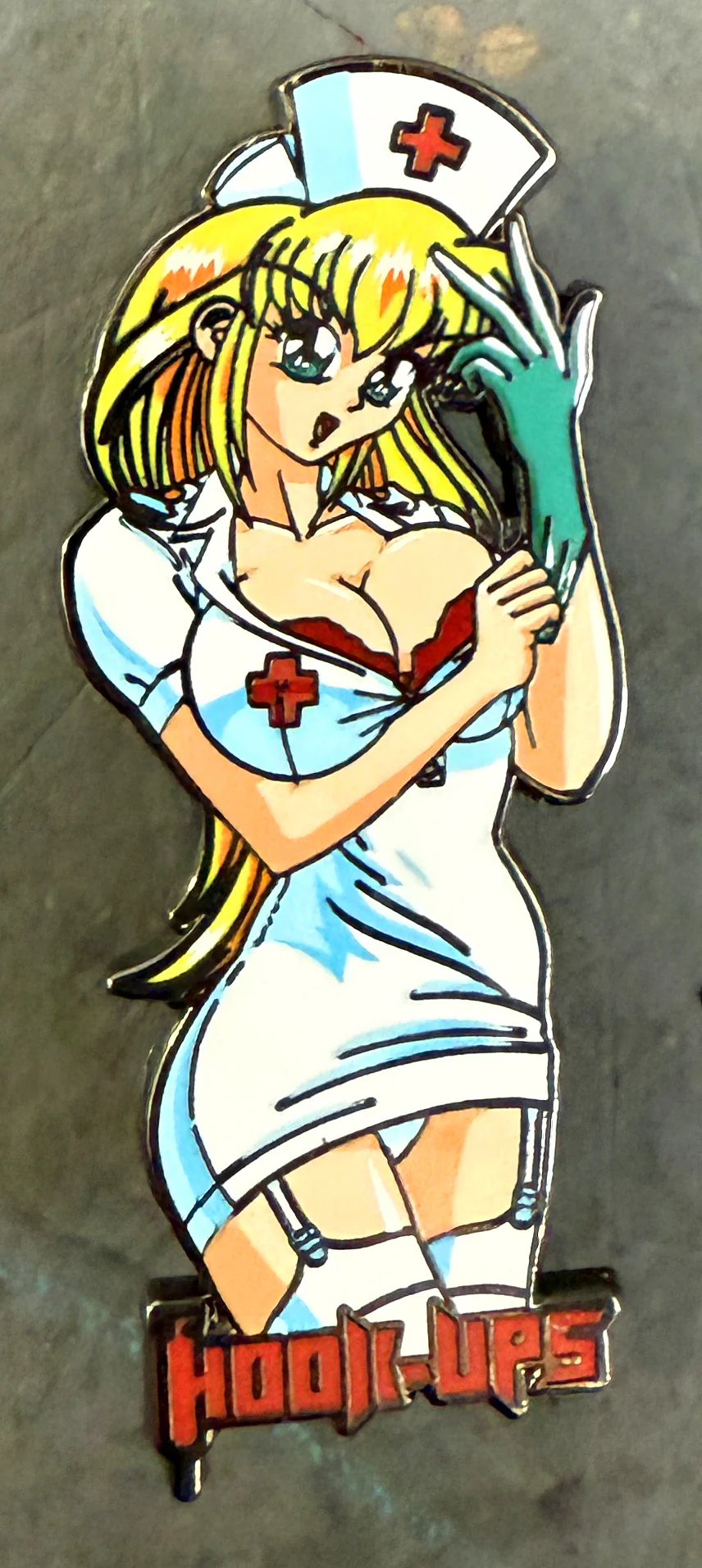 Nurse Daisy Enamel pin - Image 2