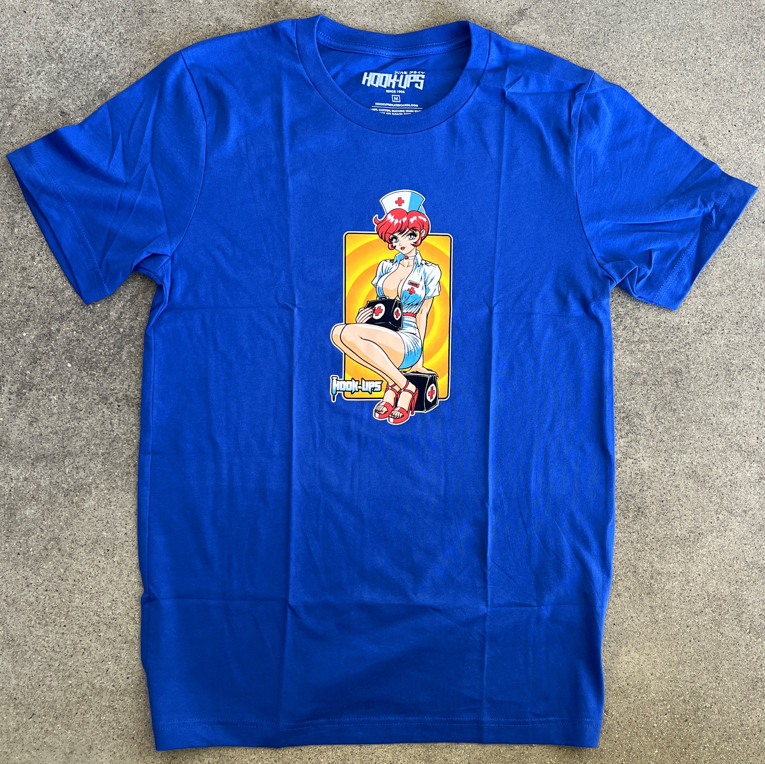 Nurse Trixie T-shirt - ROYAL BLUE - Image 3