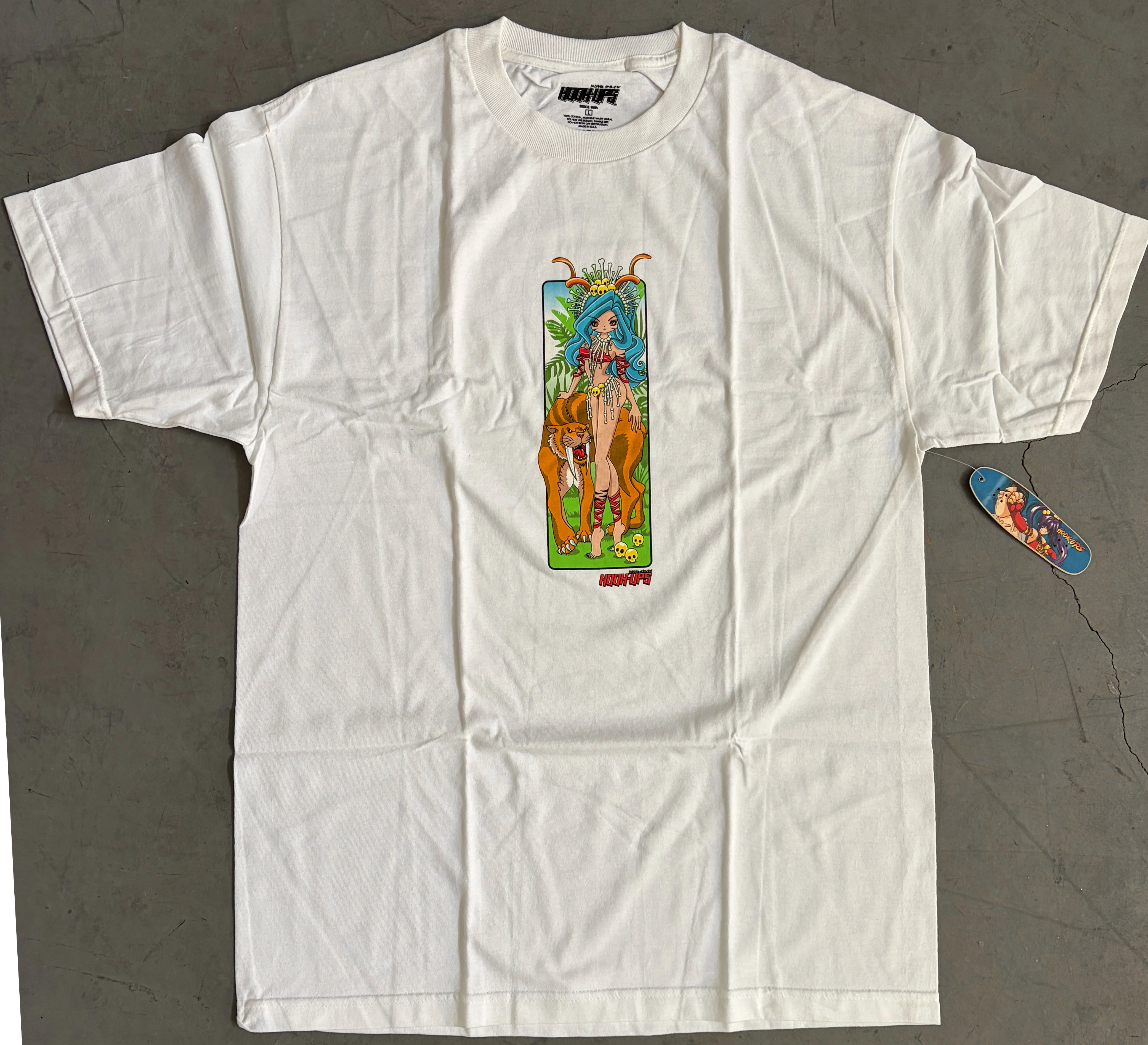 Princess Bone Bone - WHITE T-SHIRT - NEW OLD STOCK FROM 2010 - Image 3