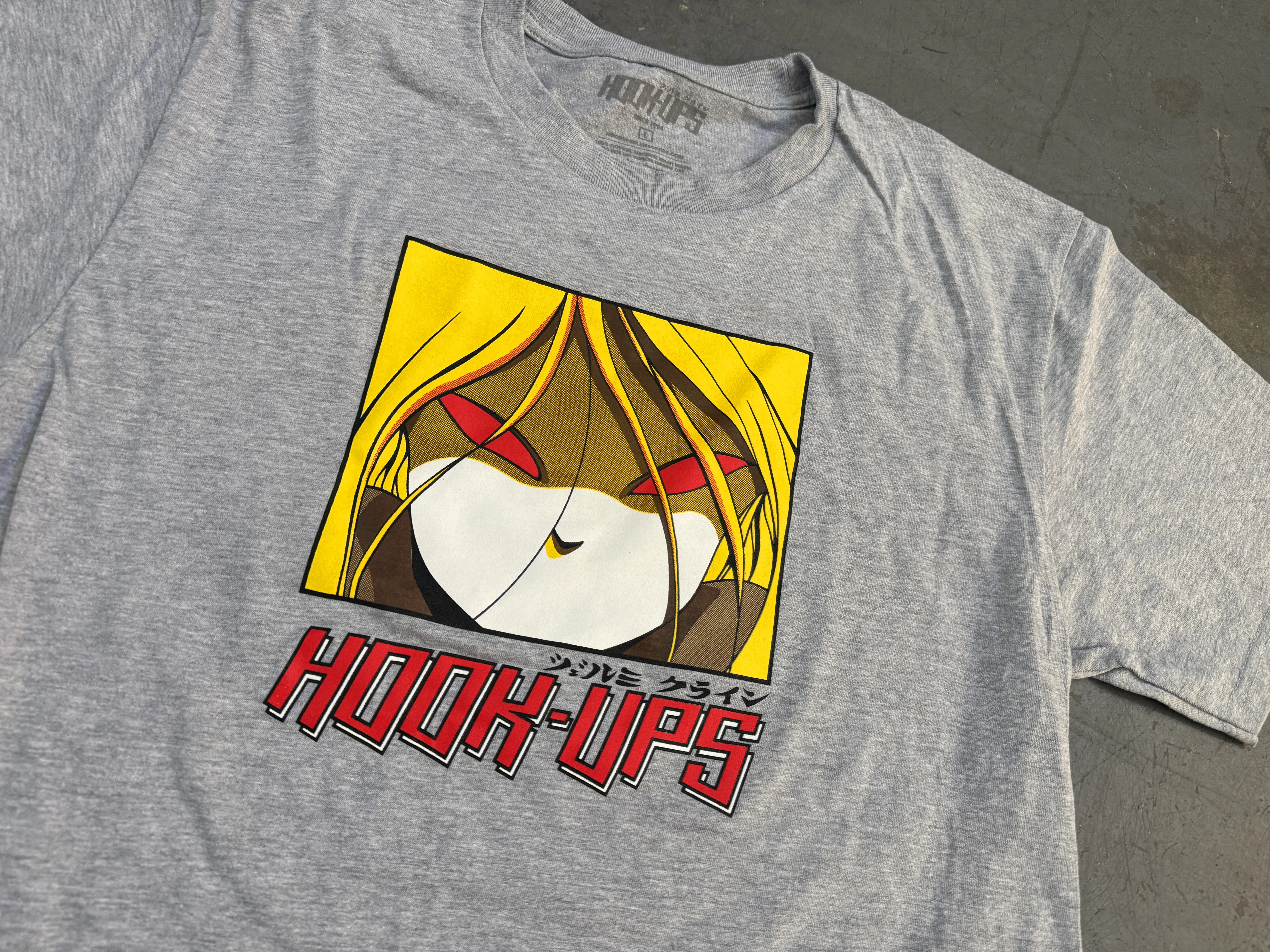 Red Eyes T-shirt - GREY - Image 2