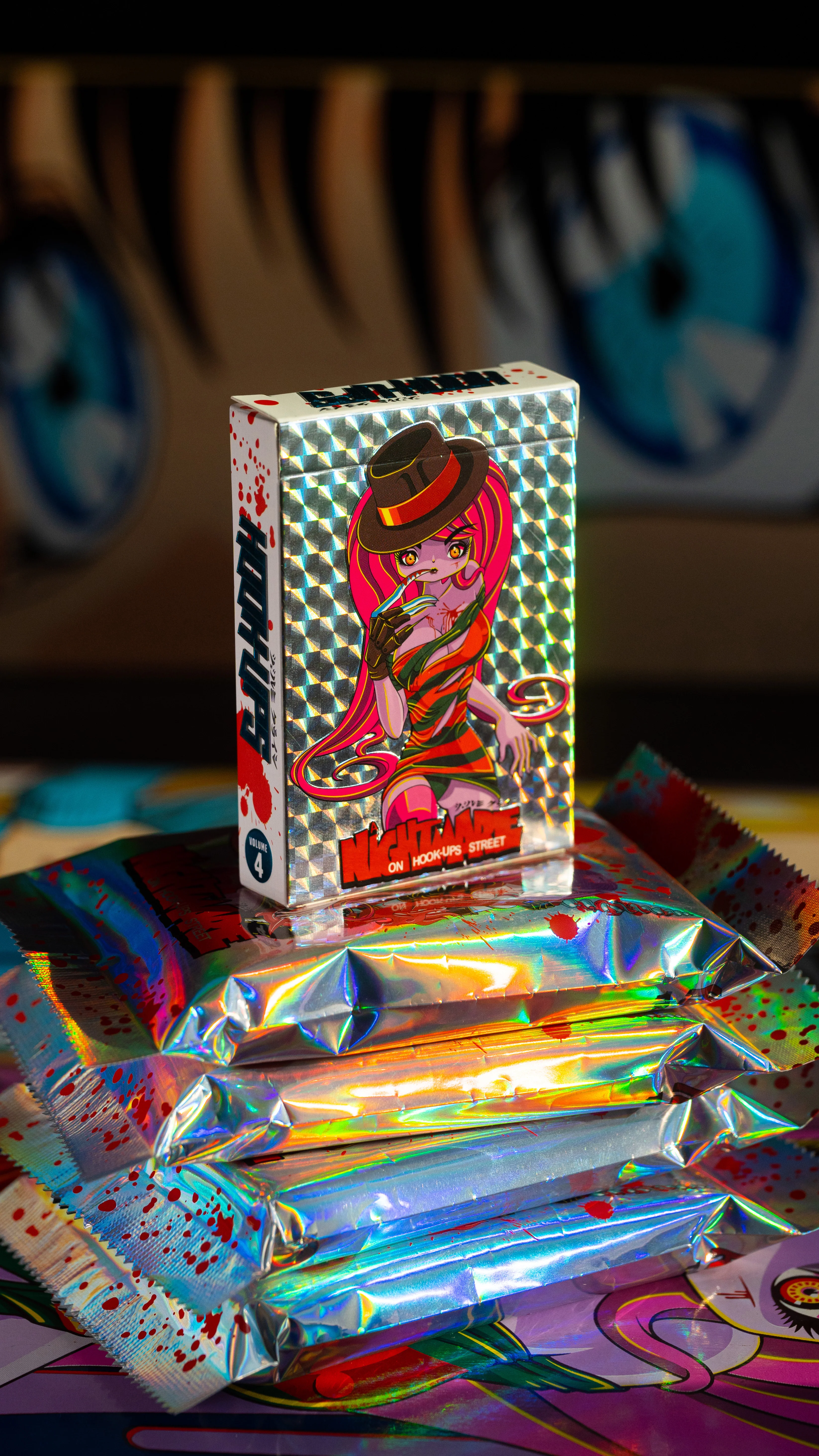 TRICK OR TREAT PLAYING CARDS - ALL CARDS ARE GILDED & NUMBERED *BLIND PACKS* - Image 18