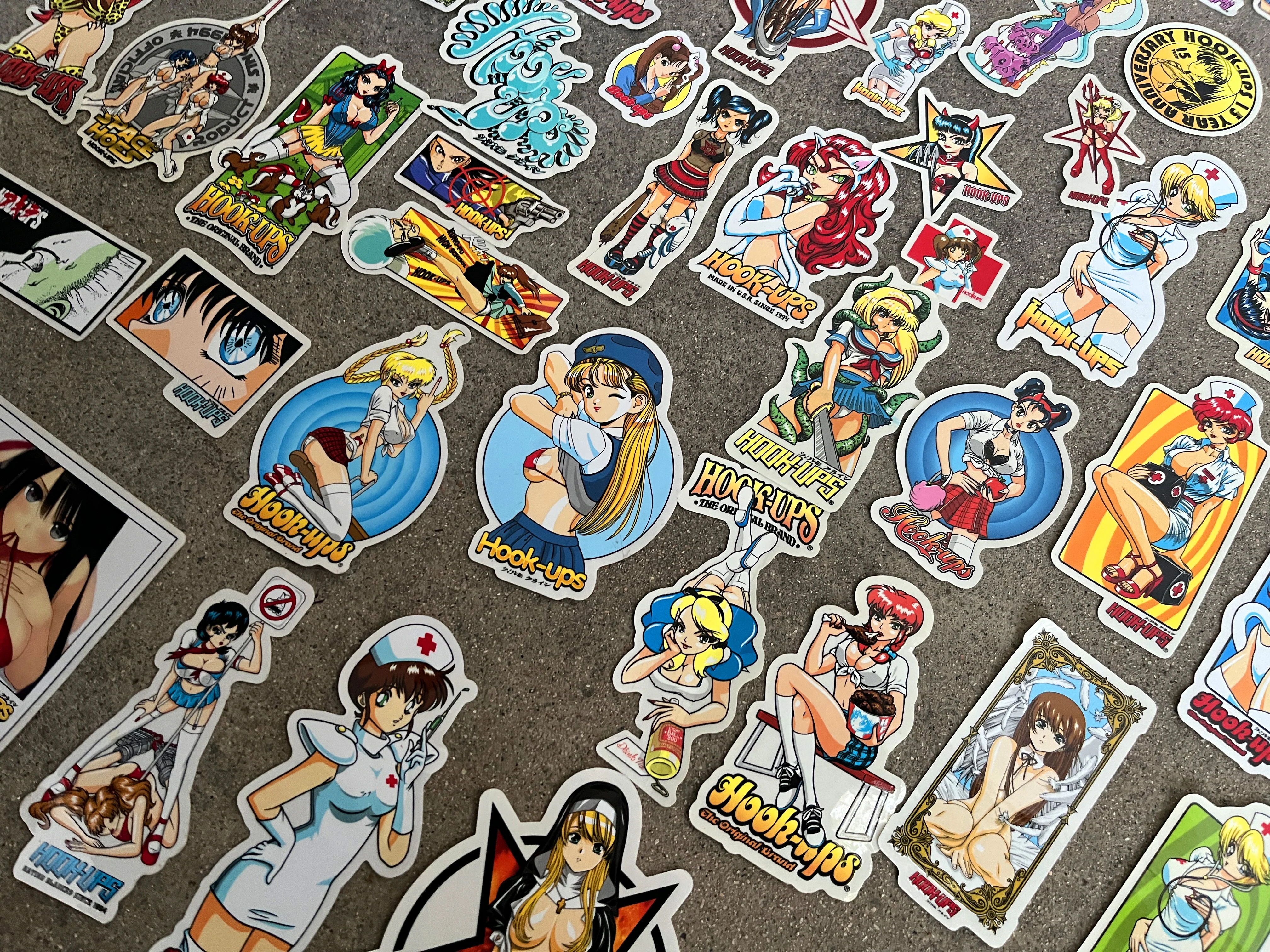 super mega 70 hook-ups classic stickers pack - Image 2