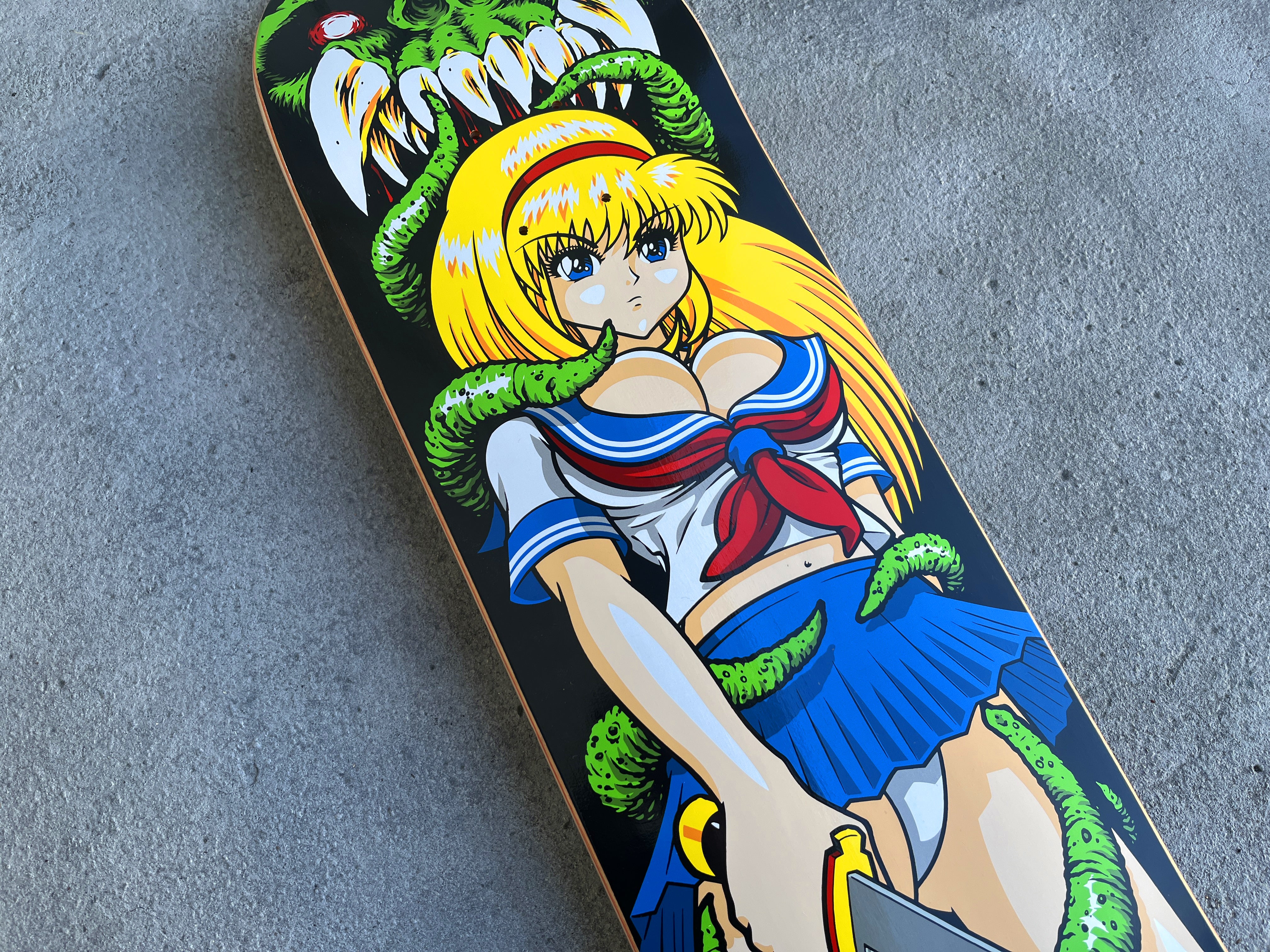 Tentacle School Girl - 8.5 X 32.25 - Image 4